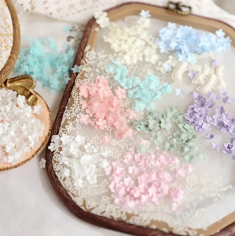 Искусственные цветы шелковые 30 шт. | Дом и сад