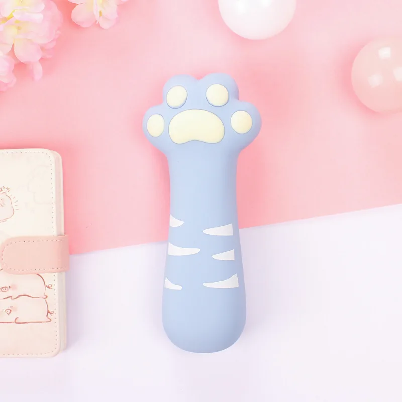 Мягкий силикагель kawaii кошачьи лапы узорчатый карандаш сумки милые канцелярские