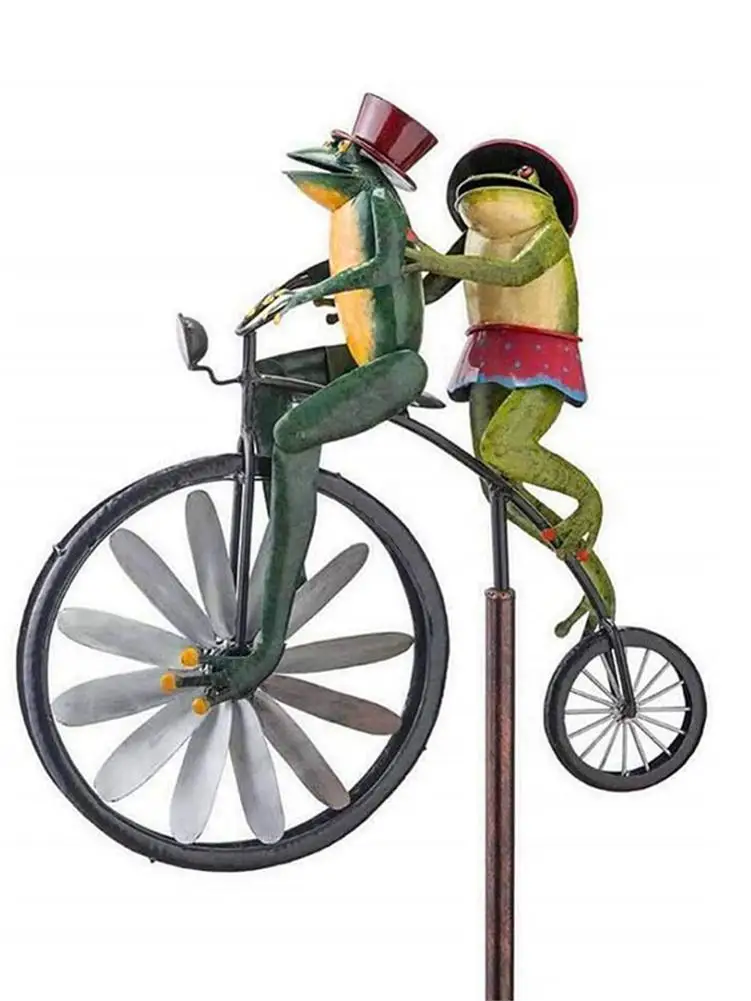 Металлическая зажигалка Spinner животных велосипед ветряные мельницы железа двор