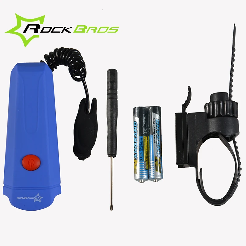 ROCKBROS Bicycle Electric Bell High Decibel Loud MTB Road Bike Handlebar Ring Air Horn Outdoor Accessories | Спорт и развлечения