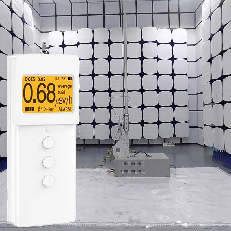 

KB6011 Geiger Counter Nuclear Radiation Detector Dosimeter Beta Gamma X-Ray Test