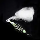 1 шт. липкая рыболовная сеть, метод проволоки для ловли карпа, рыболовная кормушка, свинцовая грузила, метательная сеть, Аксессуары для рыбалки