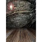 Виниловый фон для детской фотосъемки с изображением мертвой ветви кирпичной стены светильника на Хэллоуин