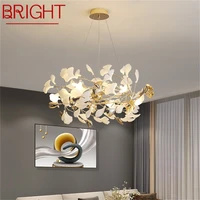 bright luxury chandelier modern led pendant light creative decorative fixtures for home living room bedroom