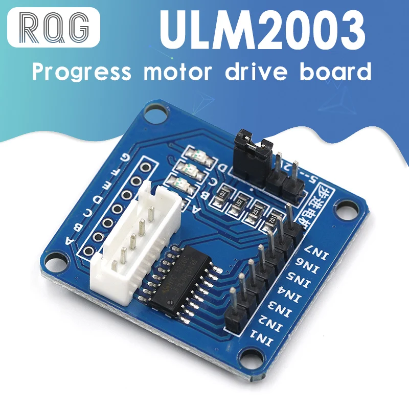 Новый продукт плата драйвера шагового двигателя ULN2003 испытательный модуль для