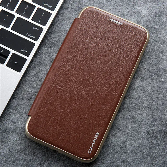 Brown Роскошный кожаный флип-чехол Hawei P30pro P20pro кошелек Coque для huawei P20 P30 Pro Lite прочный слот для магнитных карт подставка обложка книга - Color: Brown