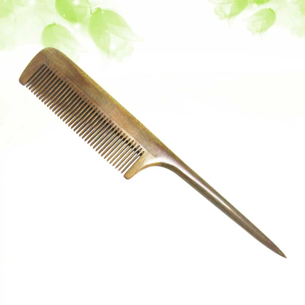

1pc Hair Comb Pointed Tail Wooden Hair Comb Wooden Comb Fine Tooth Comb for Women Girls
