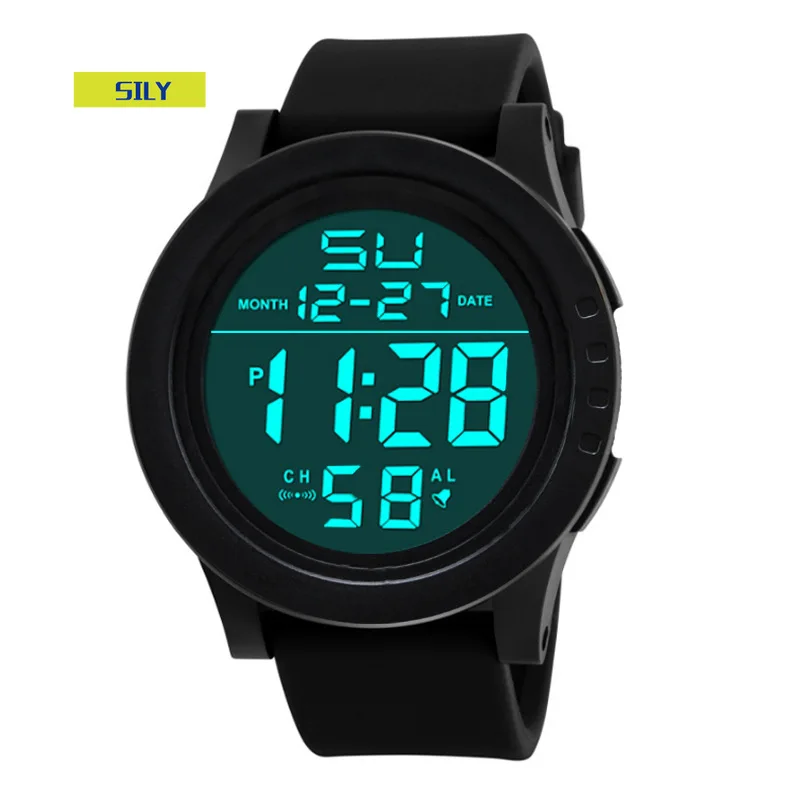 

Top Luxury Sport Watch Men Alarm Clock 5Bar Waterproof Watches Multifunction Digital Watch Reloj Hombre Waches Women