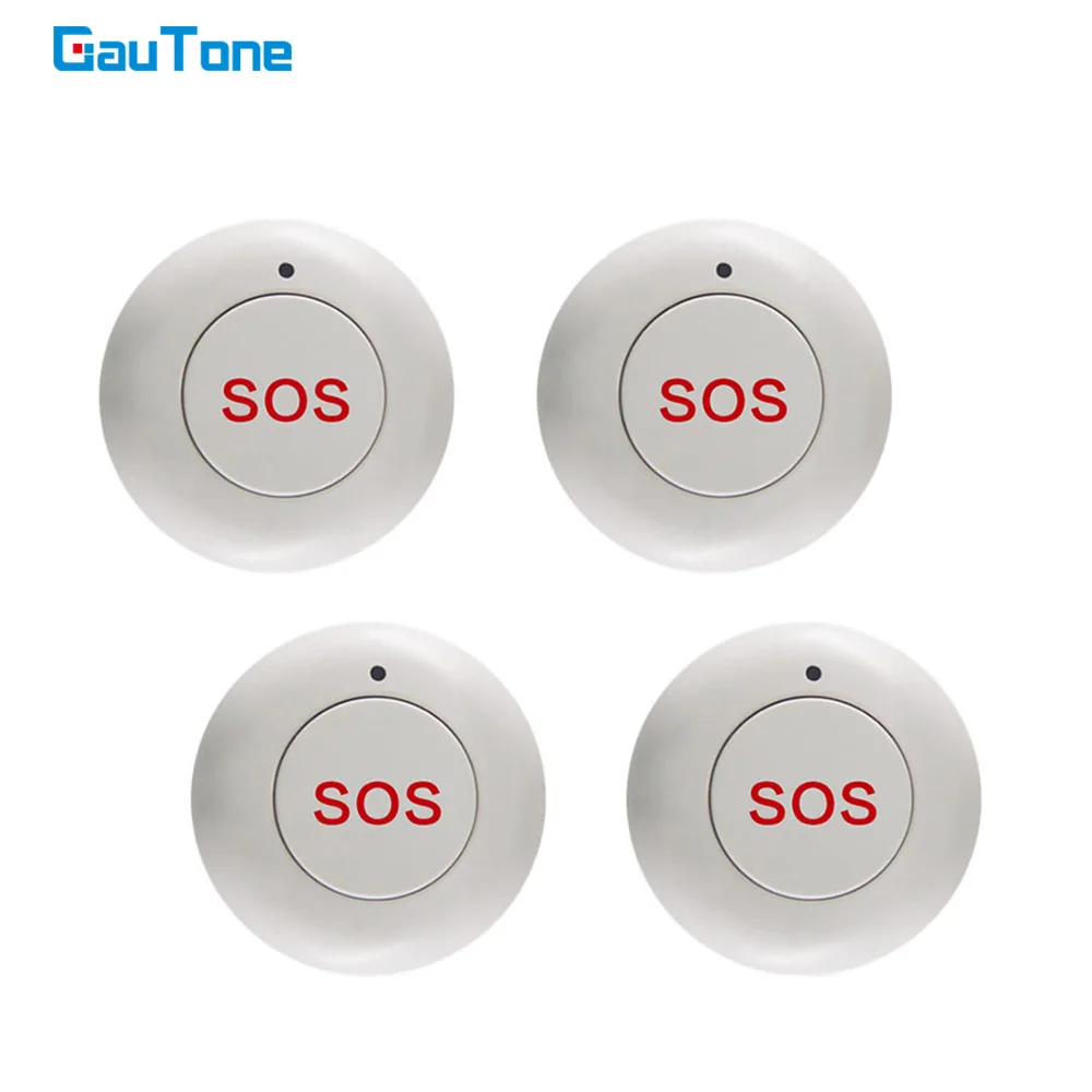 Беспроводная кнопка SOS GauTone умные домашние ворота дверной звонок для