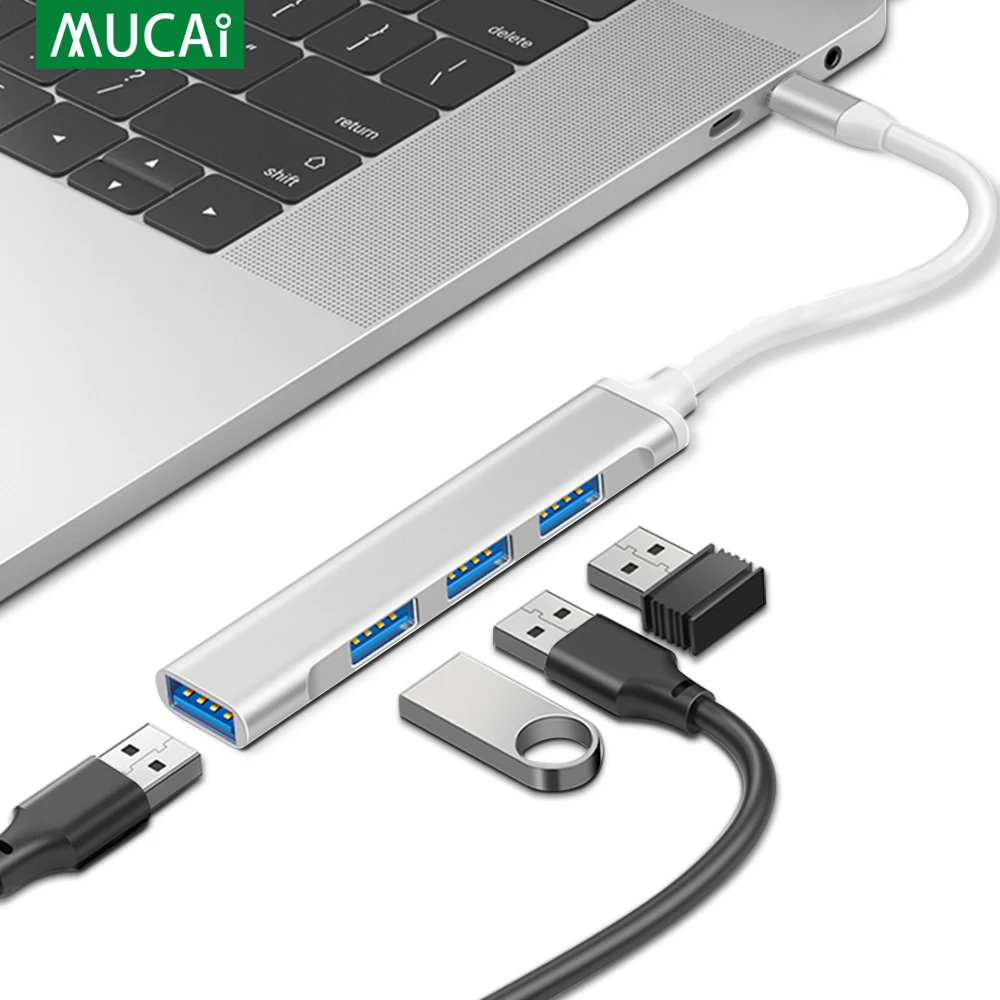 USB-концентратор с портом USB Type-C 3 0 дюйма 1 4 порта |