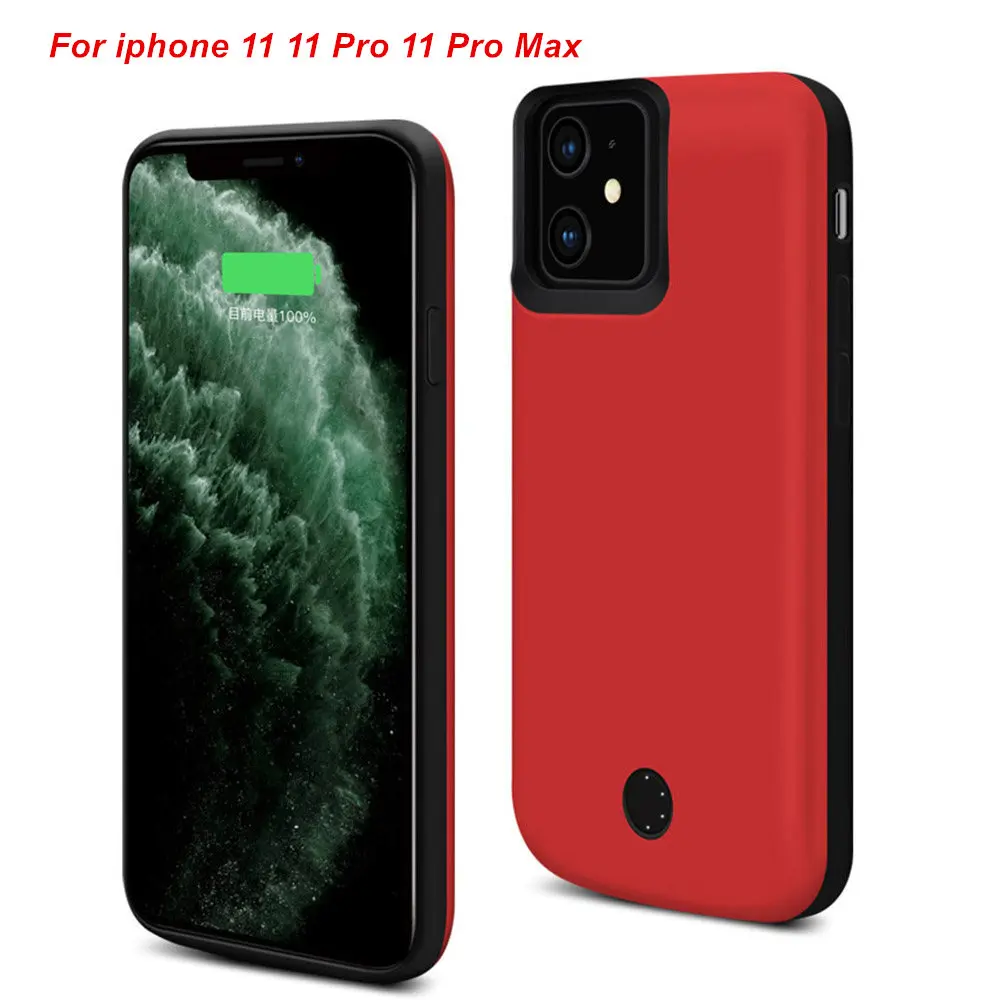 Чехол с зарядным устройством для iphone 11 Pro Max | Мобильные телефоны и аксессуары