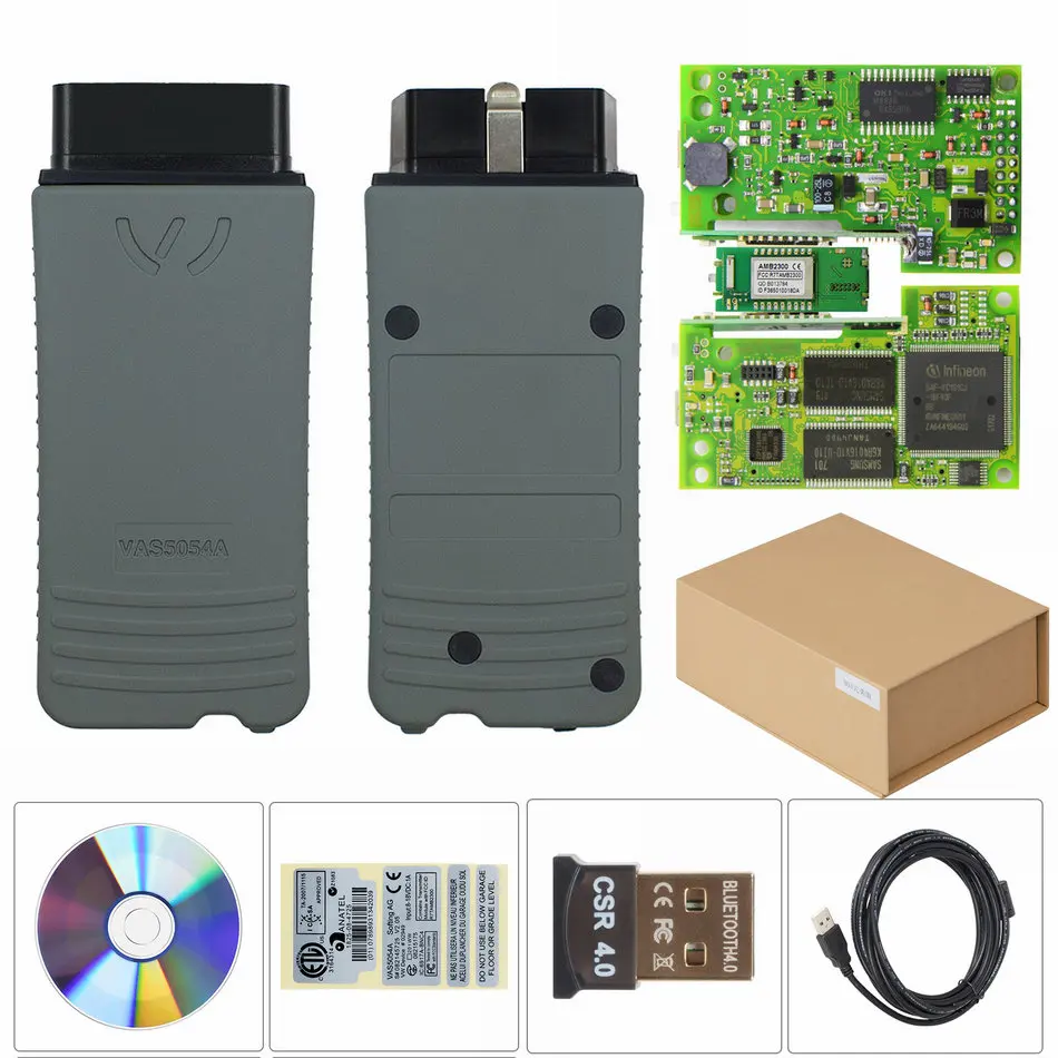 oki чип VAS 5054A диагностический сканер USB/Bluetooth UDS VAS5054 ODIS V5.13 vas5054a и сканер считывания кода