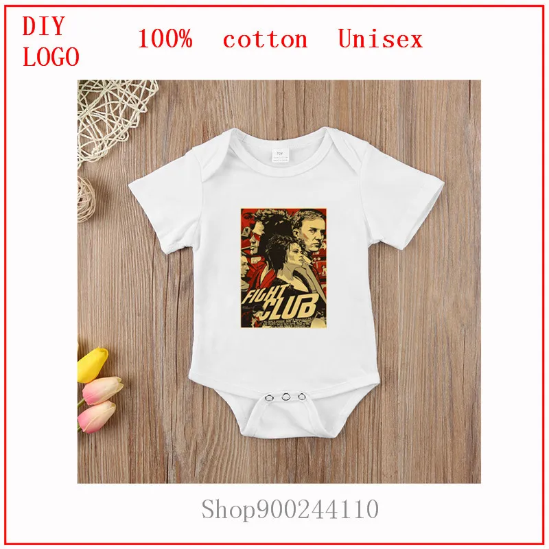 Модные Брэд Питт ТВ фильм милые детские комбинезоны для новорожденных Летнее