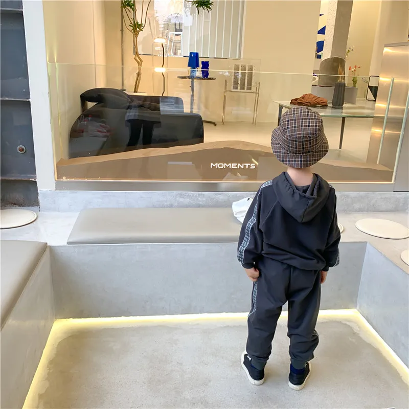 

Clothing Set Boys Hoodies and Pants Set Toddler Girls Clothing Kids Tracksuit Sport Suit 2021 Spring New Children's Sports Suit