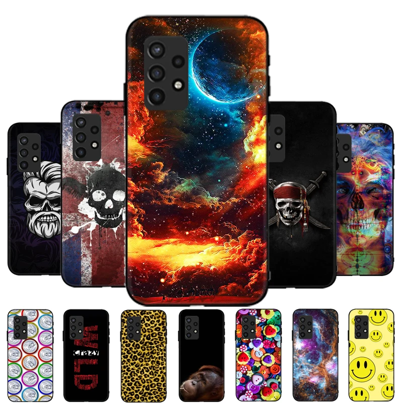 

For Samsung Galaxy A72 Phone Case 6.7 Inch Galaxy A72 Case 4G5G Silicon Soft Tpu Back For Samsung A72 A 72 Case TPU Cases