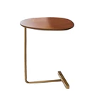 Кофейный столик из массива дерева, прикроватный диван, домашняя мебель для гостиной, кованый железный кухонный мини-стол, настенный стол