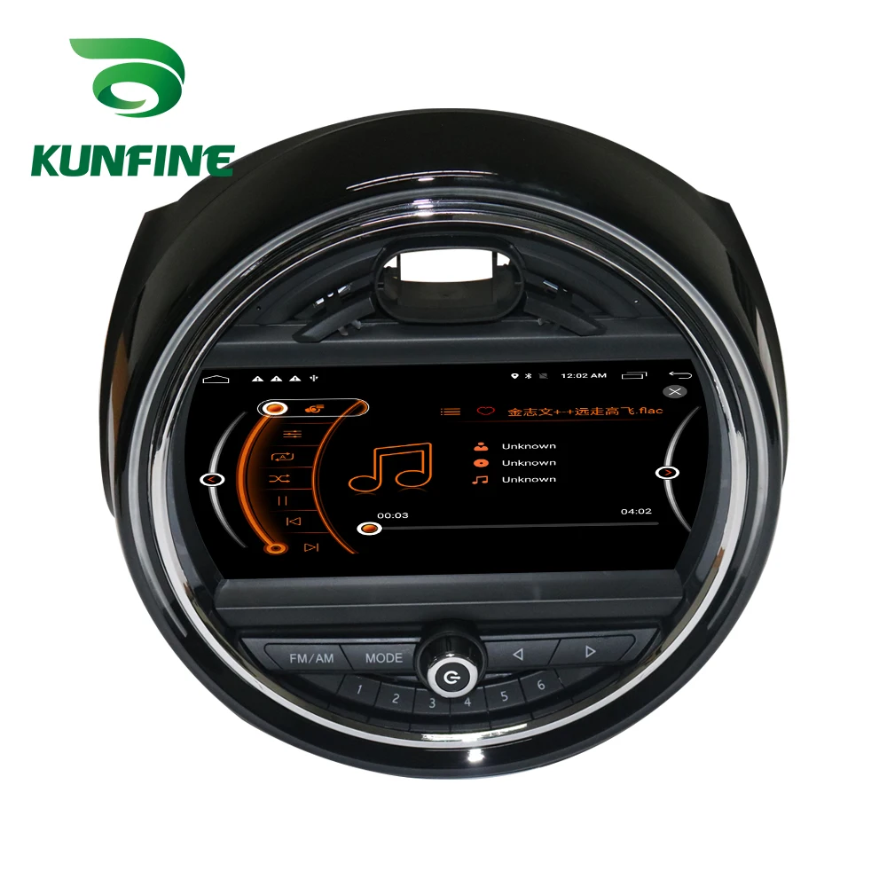 Окта-кор Android 10.0 Автомобильный DVD GPS Навигационный Мультимедийный Плеер Стерео для BMW Mini F55/F56/F54/EVO 2014-2021 Радио Головное устройство.