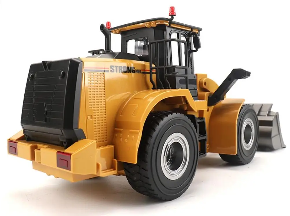1/24 весы Huina 1567 Радиоуправляемый колесный погрузчик 7 4 v 600 мА/ч 9 Каналы на