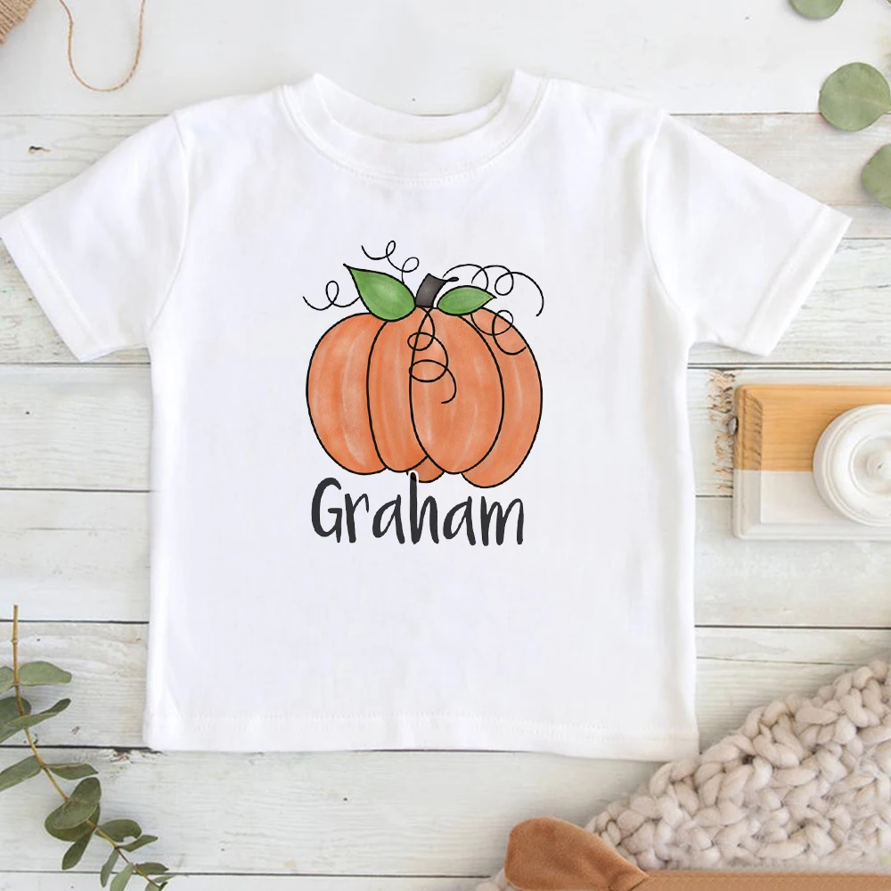 

Boys Pumpkin Shirt Thanksgiving Day 2021 Sibling Thanksgiving Tshirts Personalized Pumpkin Shirt for Boys Pumpkin Patch Clothes