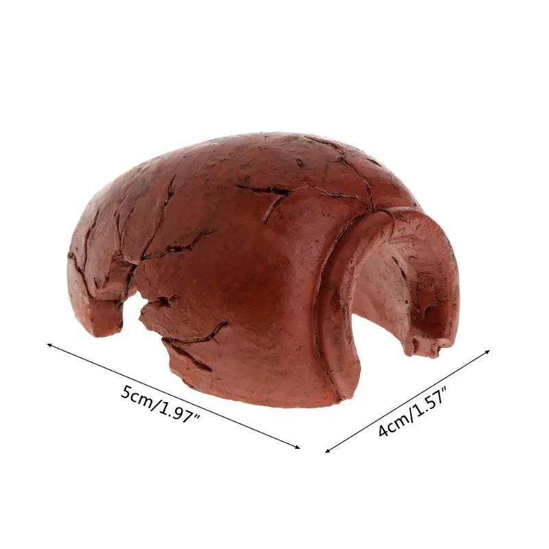 4 шт./компл. чехол для аквариума в виде горшка черепица рептилия игрушки украшение