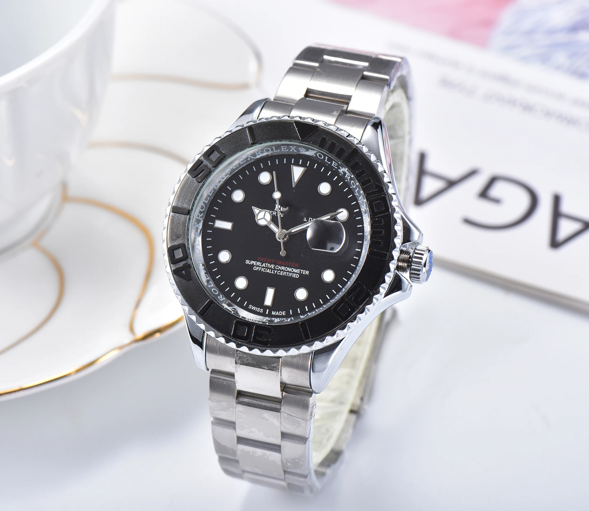 

2021watchrx Luxury Brand quartz women Watches Quartz Watch Stainless Steel Strap wristwatch classic business dress men watch