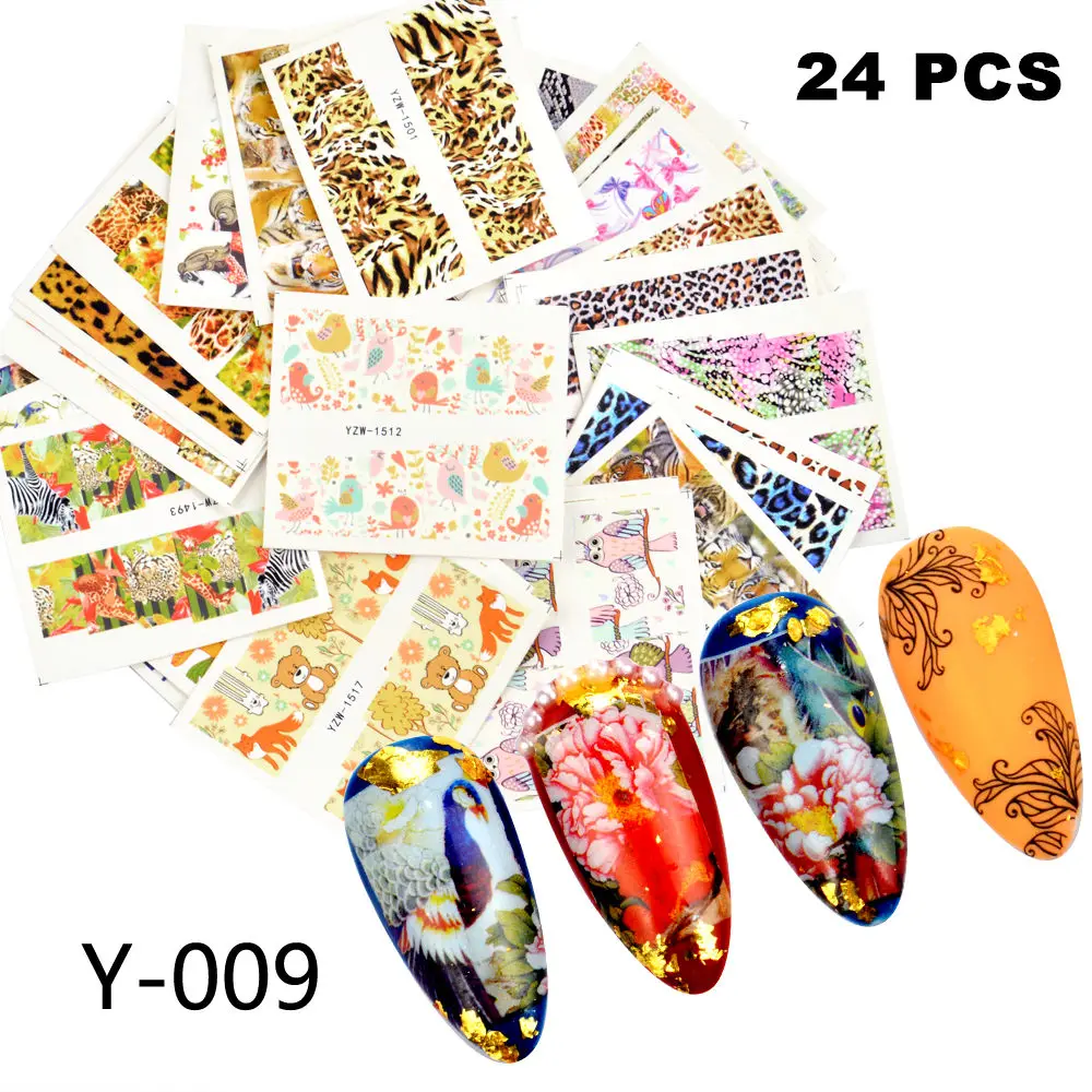Набор наклеек для дизайна ногтей 1 комплект | Красота и здоровье