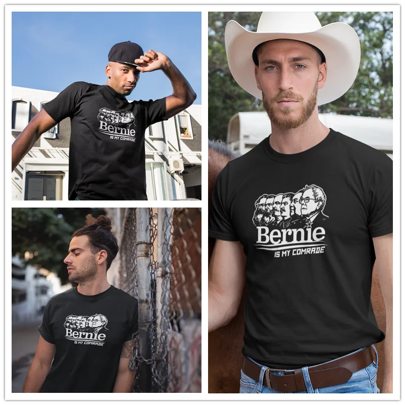 Футболка из Сталина футболка Берни Сандерс моя подруга 100 хлопок летняя мужская