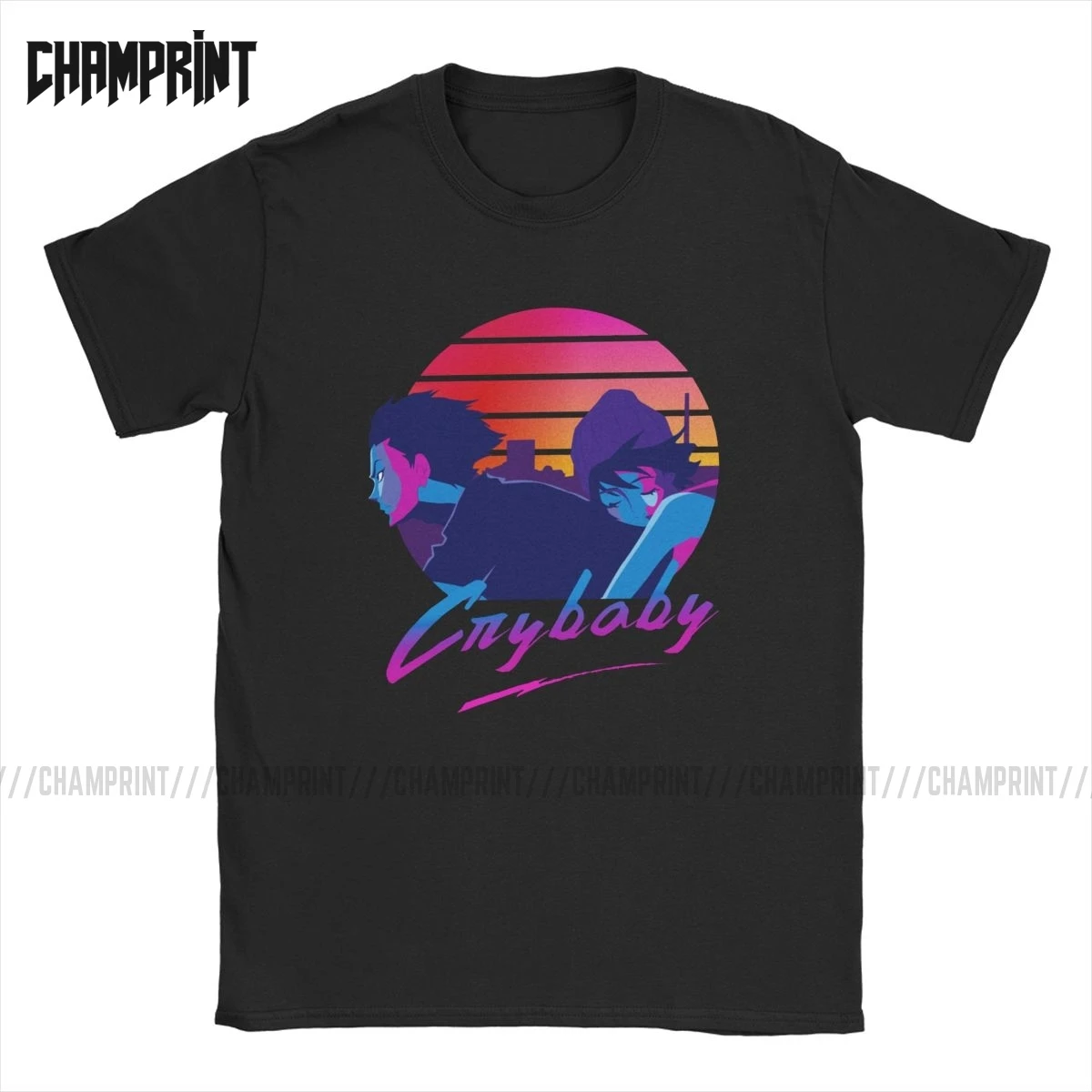 Плакса футболки для мужчин Devilman Акира дьявол Ryo аниме ужас Manga Винтаж 100% хлопковая