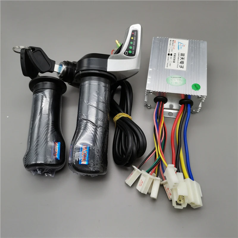 Ручка для электрического велосипеда 24v36v48v350w с замком контроллер литиевой