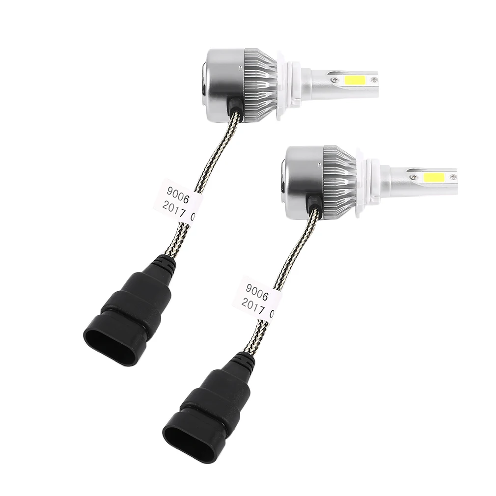 

2Pcs 20000LM 6000K LED Light Headlight Kit Car High Low Beam Bulb Kit Fog Lamps LED High Power Bulb Car Headlights