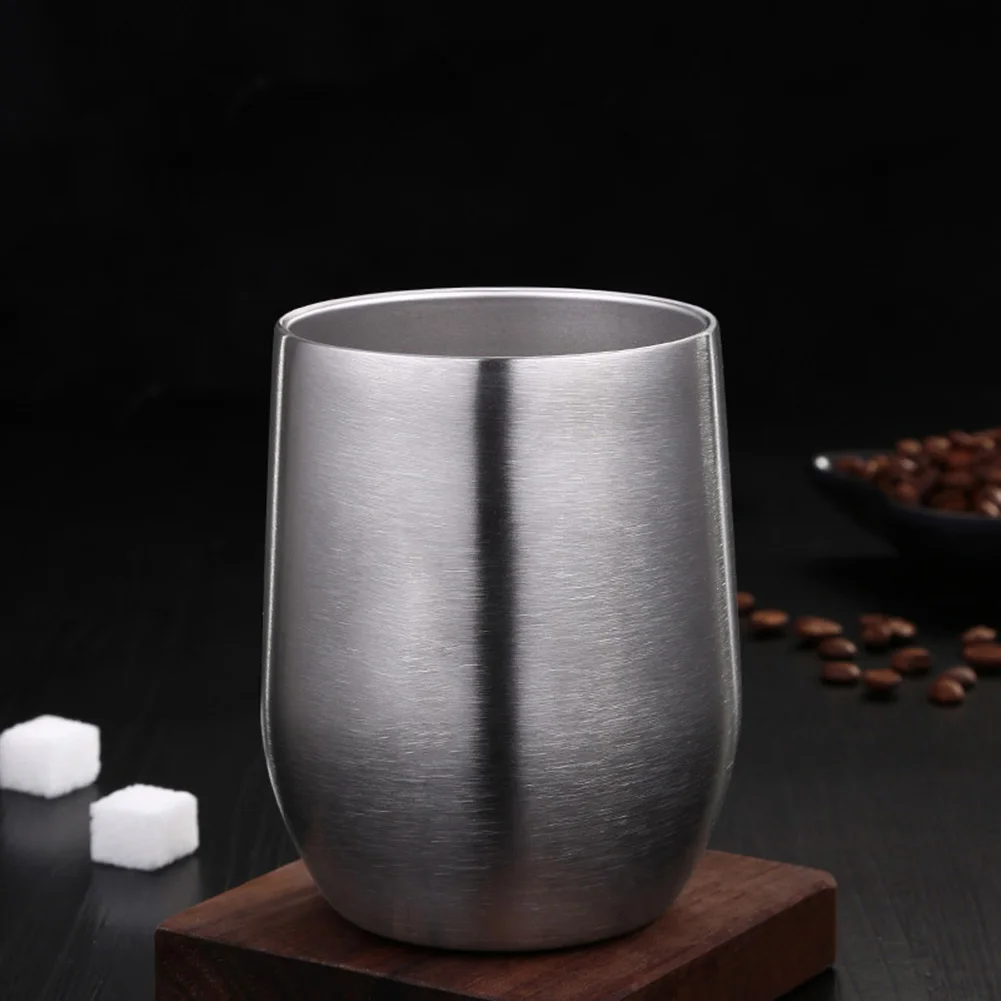 Кружка с двойными стенками из нержавеющей стали чашка для воды кофе дома и офиса