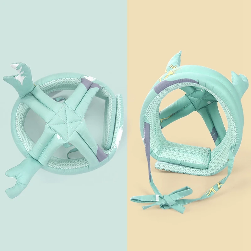 Детская шапочка для защиты головы от падения детская прогулок препятствующая