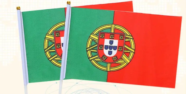 Small Outdoor Funny Flag Cloth Hand Pole Garden Slovakia Flags And Banners 14x21cm Vlaggenlijn Stof Procession Supplies EA60QZ | Дом и сад