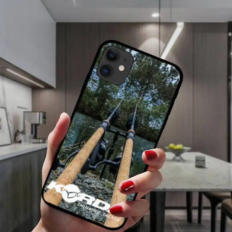 

Korda Fishing Tackle Phone Case For IPhone 6 6s 7 8 Plus X Xs Xr Xsmax 11 12 Pro Promax 12mini