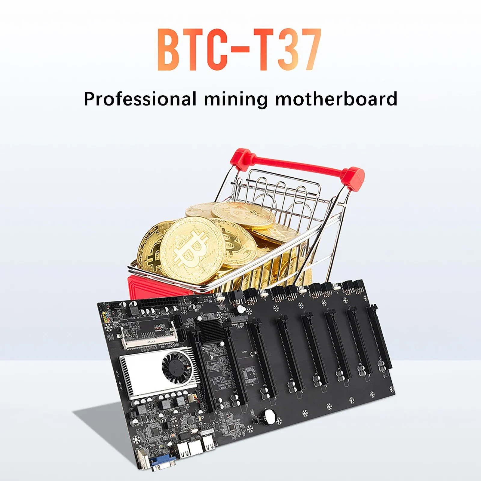 Btc 37 врубовая машина Материнская плата Процессор Group 8 видео слот для карт Ddr3