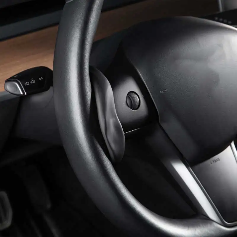 

Steering Wheel Control Booster Counterweight Ring Automatic FSD Assisted Driving For Tesla ModelS ModelX Model3Y Free Your Hands