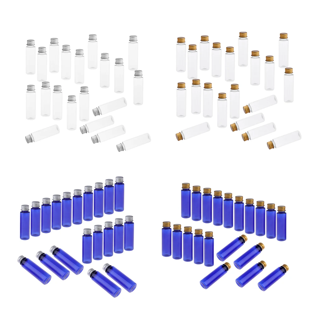 

20Pcs 30ml Empty Plastic Cosmetic Bottle Clear Refillable Toiletries Bottles
