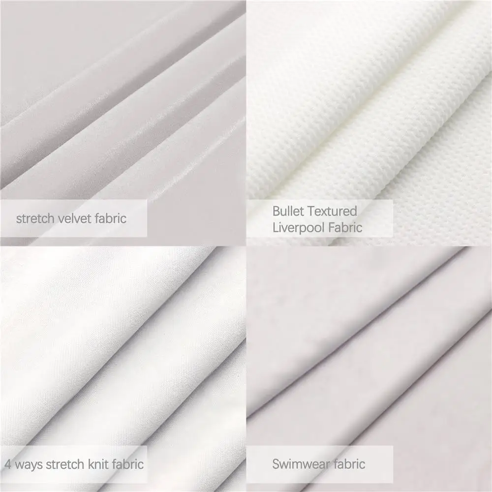 

Для индивидуального дизайна, Полиэстер, Хлопок, пуля, Ливерпуль, 4 способа, эластичная трикотажная ткань, 2 шт., 50*145 см, 1Yc16215