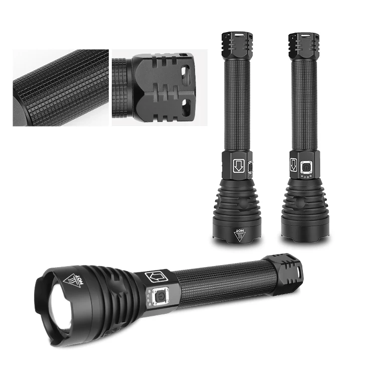 Самый мощный XHP90 светодиодный фонарь XLamp Zoom фонарь XHP70.2 USB Перезаряжаемый тактический фонарь для кемпинга и охоты