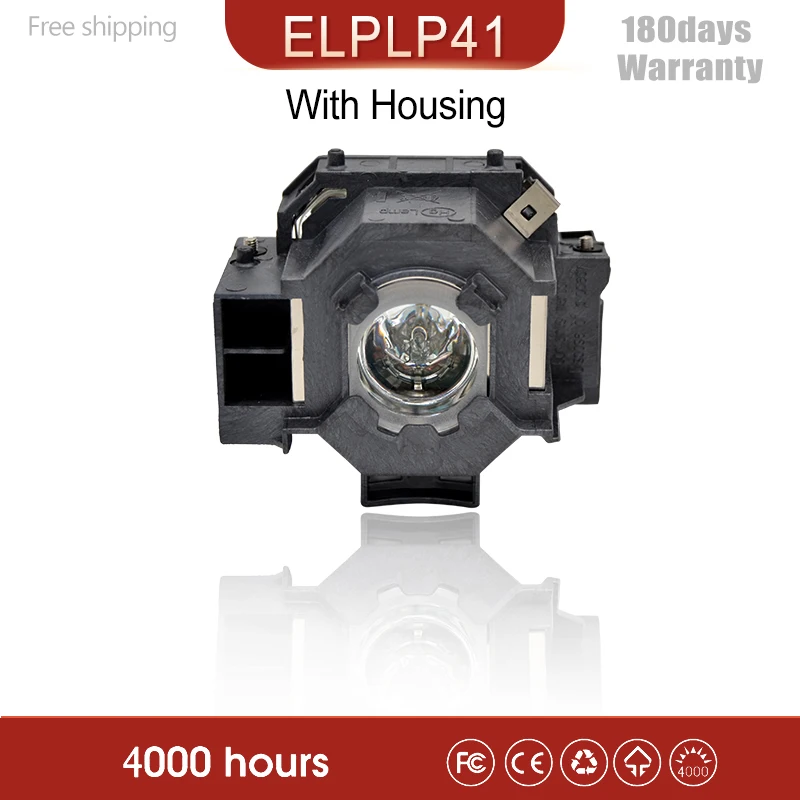 

High Quality Replacement Projector Lamp With Housing for ELPLP41 for Epso n EB-X5/EB-S6/EMP-S5+/EMP-X56/EB-W6