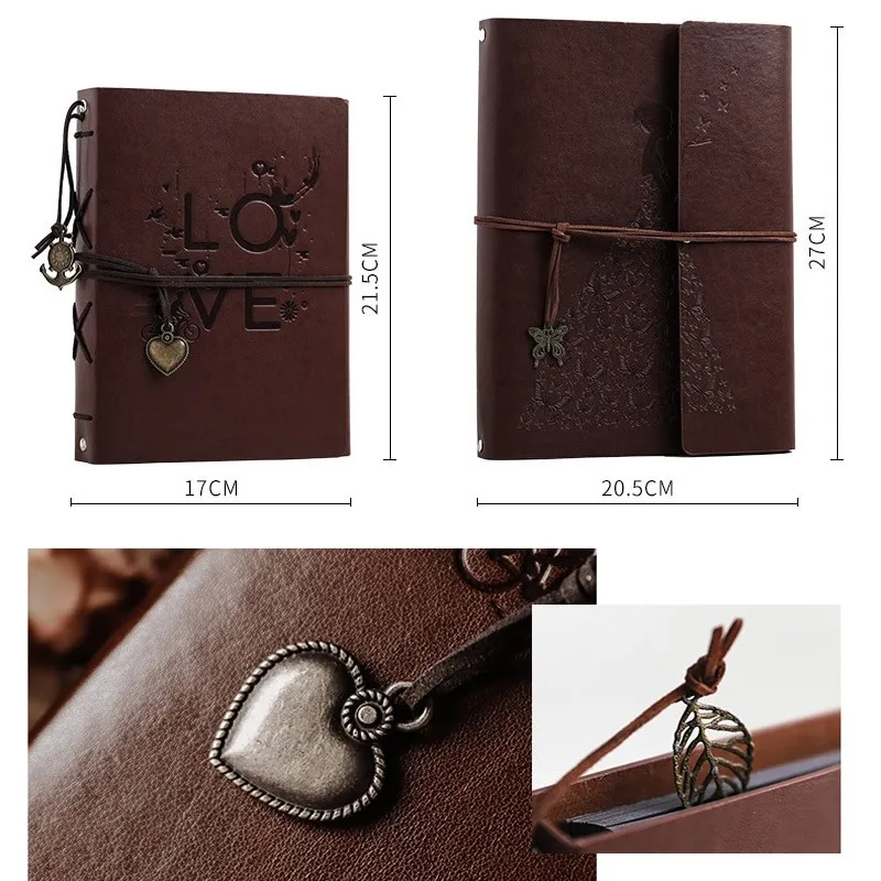 Черная бумага внутренняя страница блокнот Сделай Сам черный пустой эскиз книга