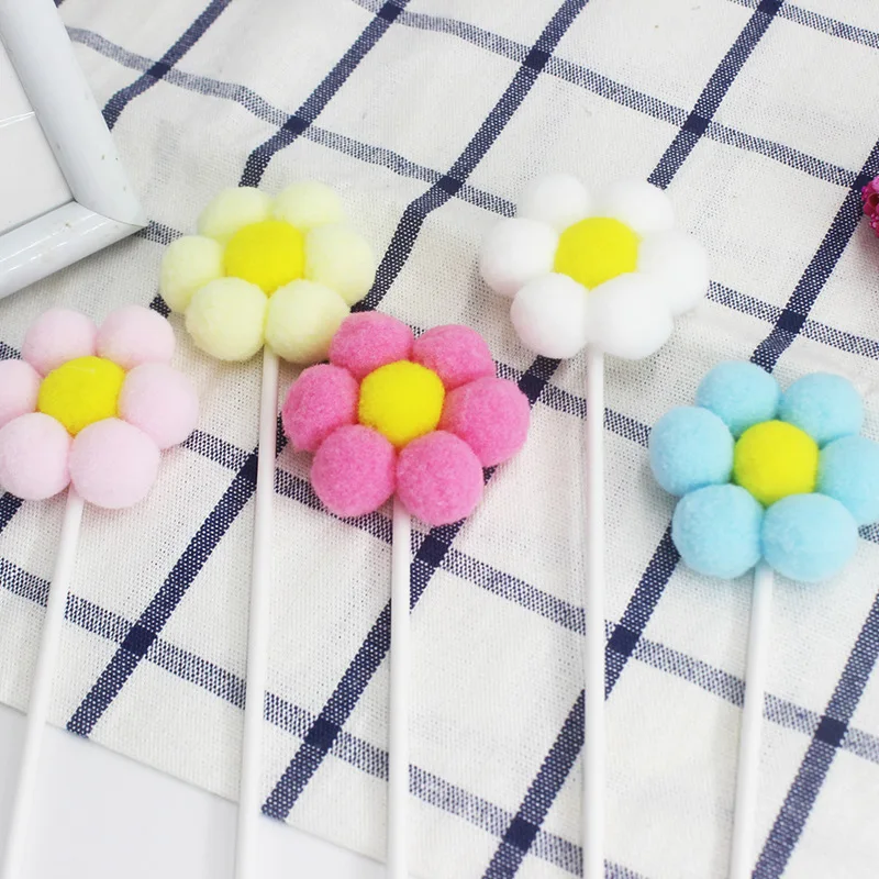 Звездное небо День рождения фестиваль торт карты партии Декор 2 шт. розовый