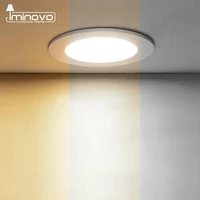 led downlight dimmable 5w 7w 9w 12w 15w round bulb lamp indoor kitchen study ac 110v 220v 230v 240v recessed spot light