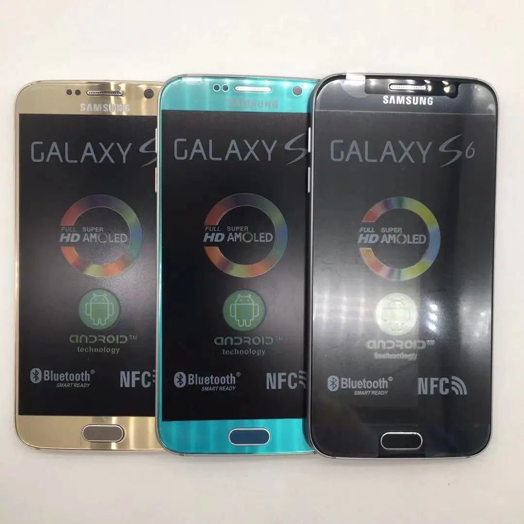 samsung galaxy s6 refurbished original g920 4g let phone octa core 5 1inch 16mp 3gb ram 32gb rom original s6 smartphone free global shipping