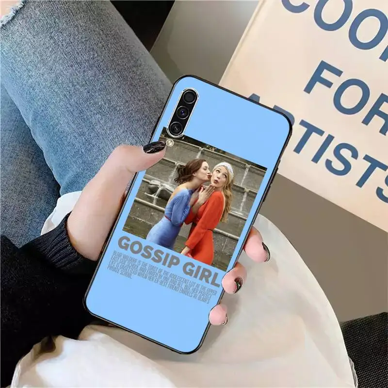 

TV Gossip Girl painting protective Phone Case For Samsung galaxy S 9 10 20 A 10 21 30 31 40 50 51 71 s note 20 j 4 2018 plus