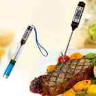 Цифровой Кухонный Термометр для барбекю, электронный прибор для измерения температуры еды, подходит для мяса, воды, молока, мяса