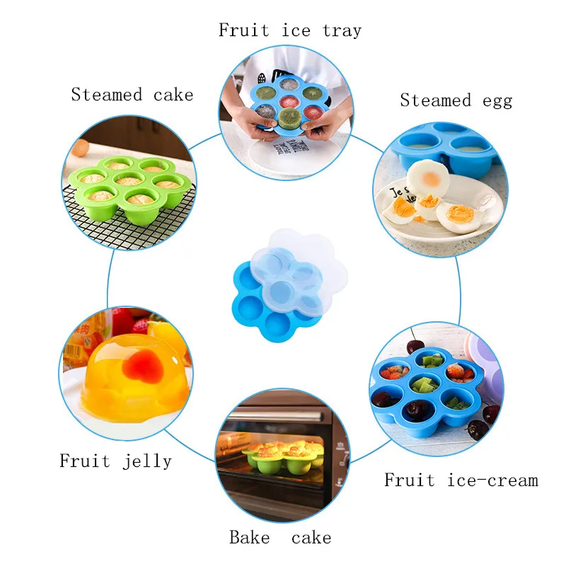 Многофункциональные формы для яиц форма торта безопасный силиконовый контейнер