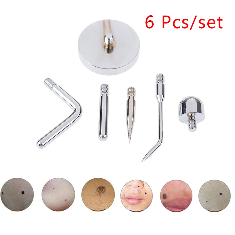 

6Pcs/Set Replace Needles Mole Removal Plasma Pen Freckle Dark Spot Remover Tool
