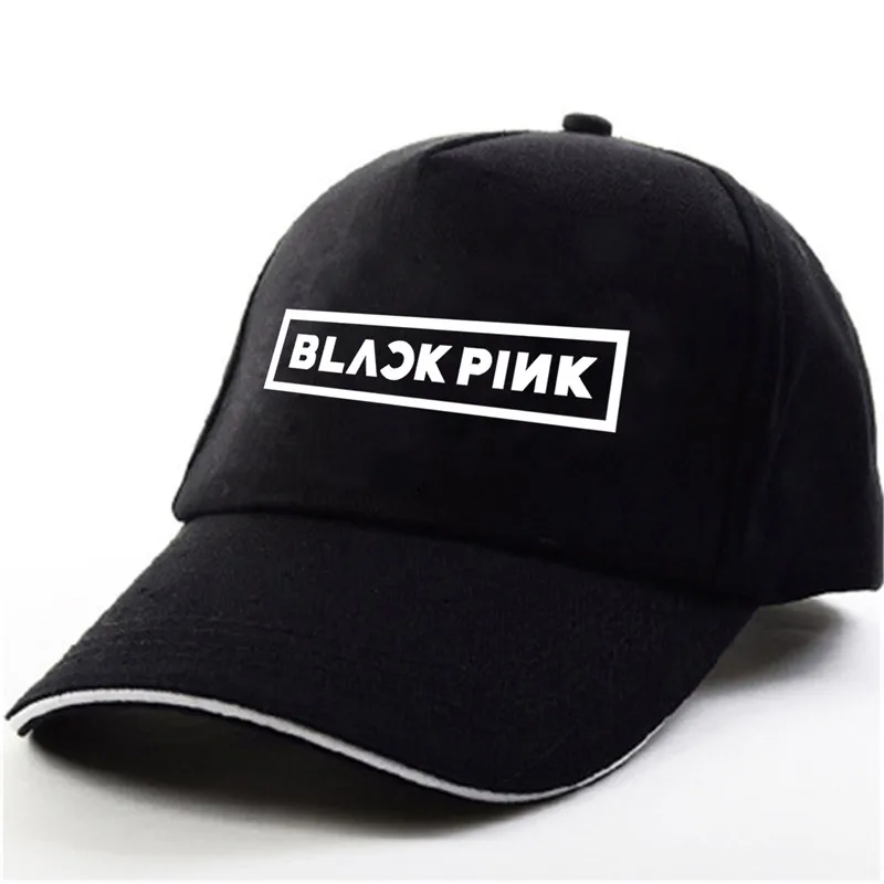KPOP BLACKPINK бейсболка хип-хоп кепка мужские и женские шапки MZ158 - Цвет: Blackpink