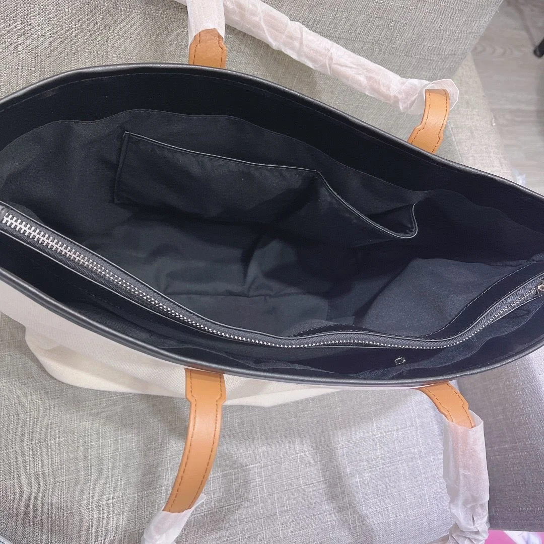 

2021 new letter print Canvas Tote bag Shopping Bags